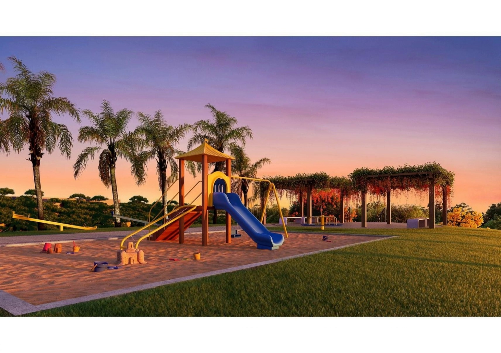 Playground infantil — Jardins Áustria